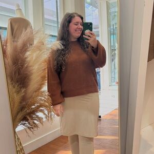 Burnt Orange knit sweater